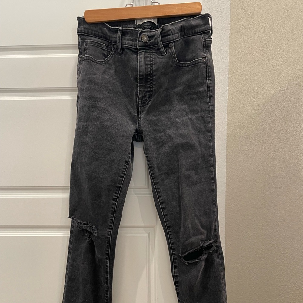 Madewell jeans 9” high riser skinny skinny